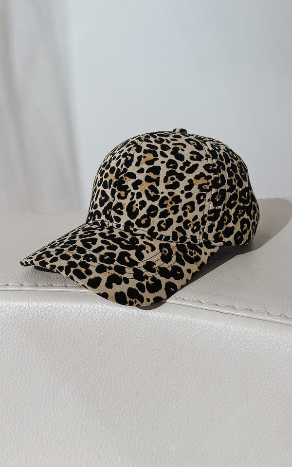 Animal Instinct Leopard Print Cap